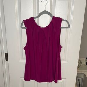 Express Sleeveless Pink Blouse